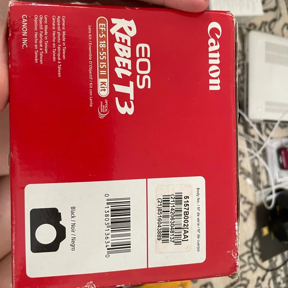 Canon REBEL T3 EOS Camera